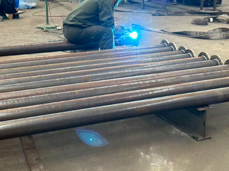 临夏20#无缝注浆管加工108*6钢花管棚管